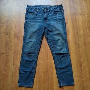 American Eagle High Rise Jegging Crop